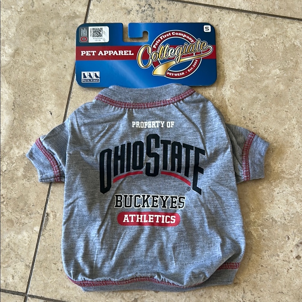 Ohio State Buckeyes pet apparel (dog/cat)